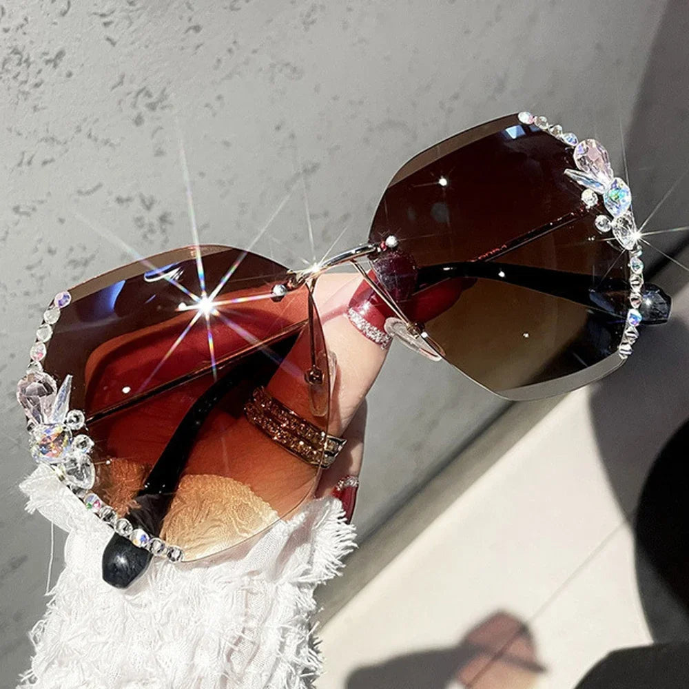 Aya Sunglasses | Vintage & Rimless | Stornfield