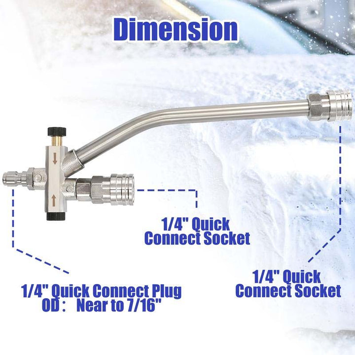 Foam Cannon Dual Connector Accessory | Stornfield