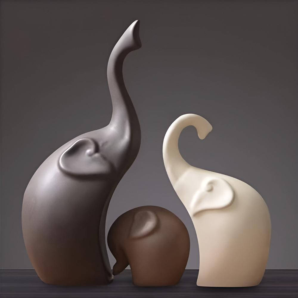 Abstract Hollow Elephant Sculpture | Stornfield