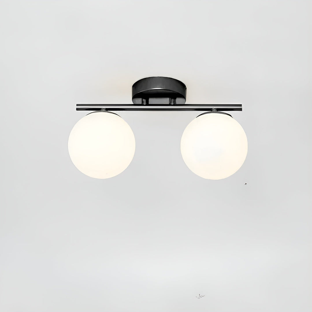 LED ceiling light made of glass – Nordic design | For living & bedroom | Stornfield