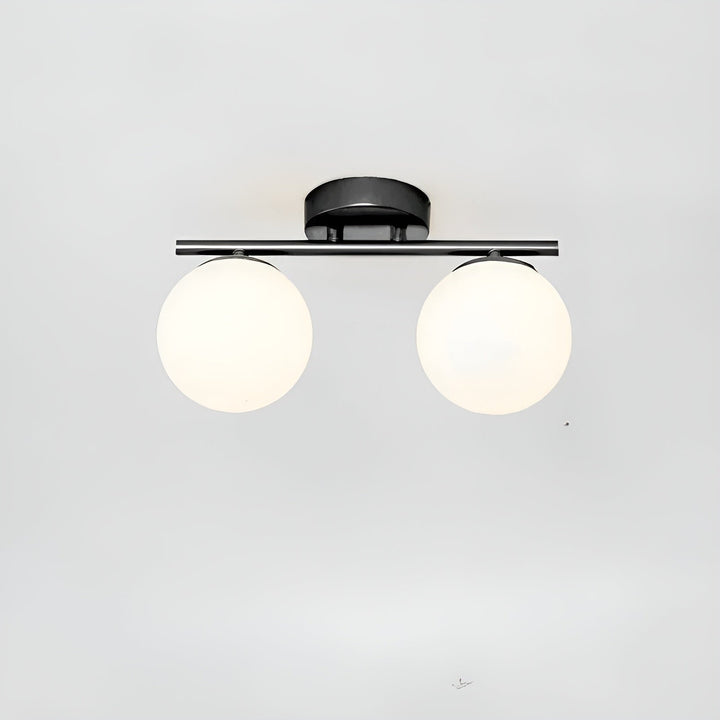 LED ceiling light made of glass – Nordic design | For living & bedroom | Stornfield
