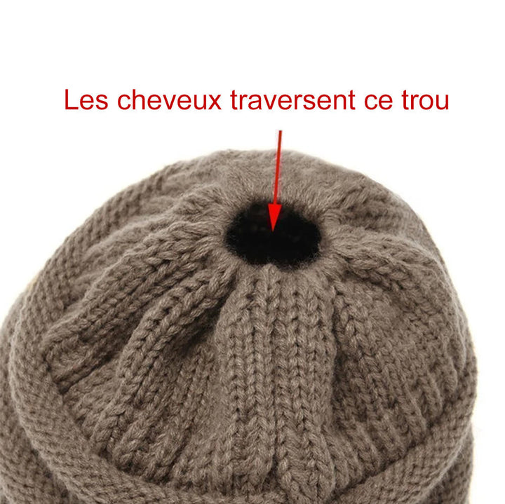 Knit Ponytail Beanie | Stornfield