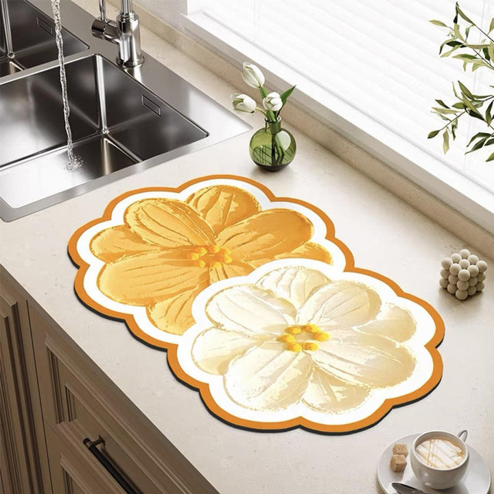 Floral bath mat | Stornfield