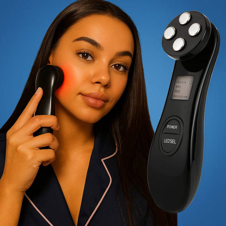 GlowBeam | LED Facial Wand - Anti-Aging Light Therapy - Lightweight Design - At-Home Skincare for All Skin Types Stornfield