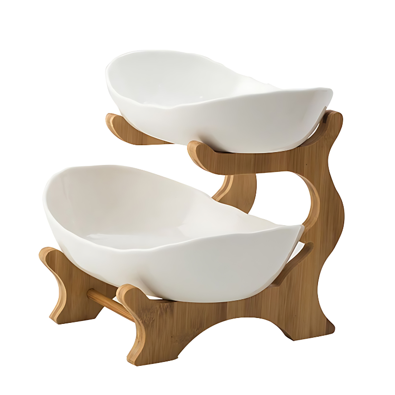 Stornfield | FruitTriad | Three-Tier Plastic Fruit Bowl