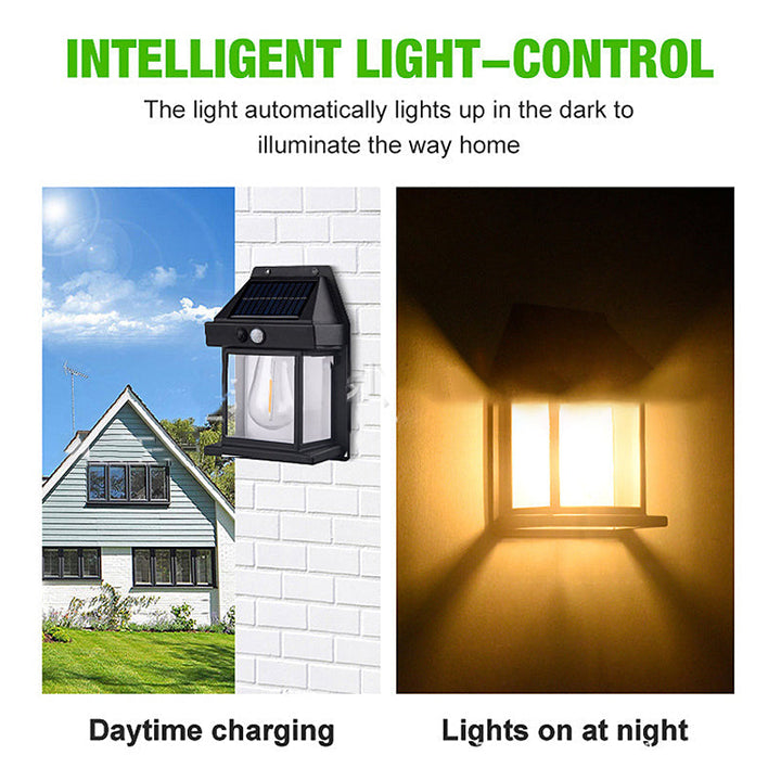 Solar Wolfram Wall Light | Stornfield