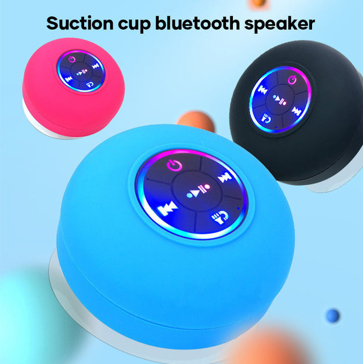 Mini Bluetooth Shower Speaker With LED Light | Stornfield