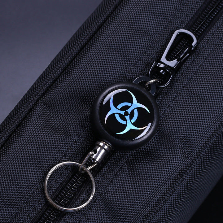 Keychain With Retractable Wire Cord (3 Pcs) | Stornfield