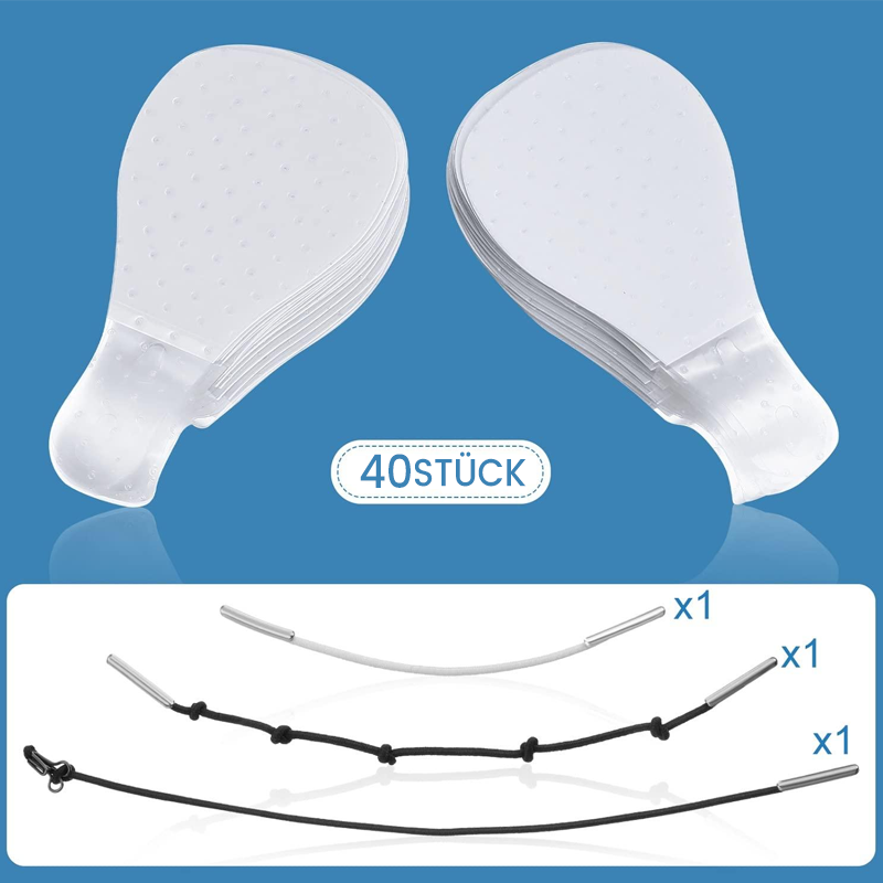 Stornfield | Waterproof and invisible facelift stickers, 120 pieces