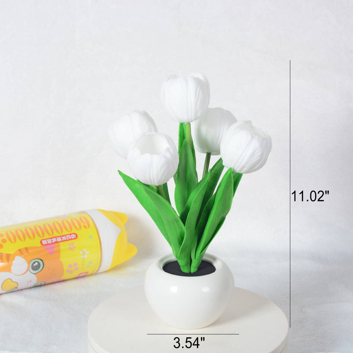 Stornfield | LED Table Lamp Night Tulip Peony Creative Modern Simulation