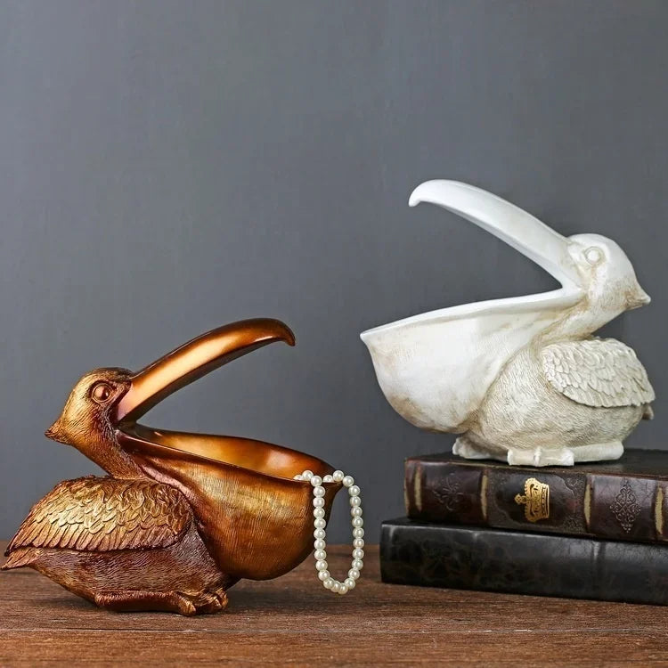 PelicanStyle Organizer – Decorative Storage Figure for Keys and Accessories | Stornfield