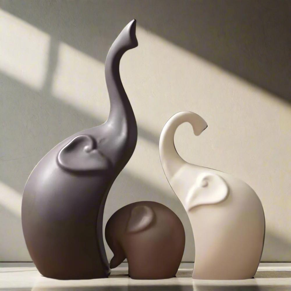 Abstract Hollow Elephant Sculpture | Stornfield