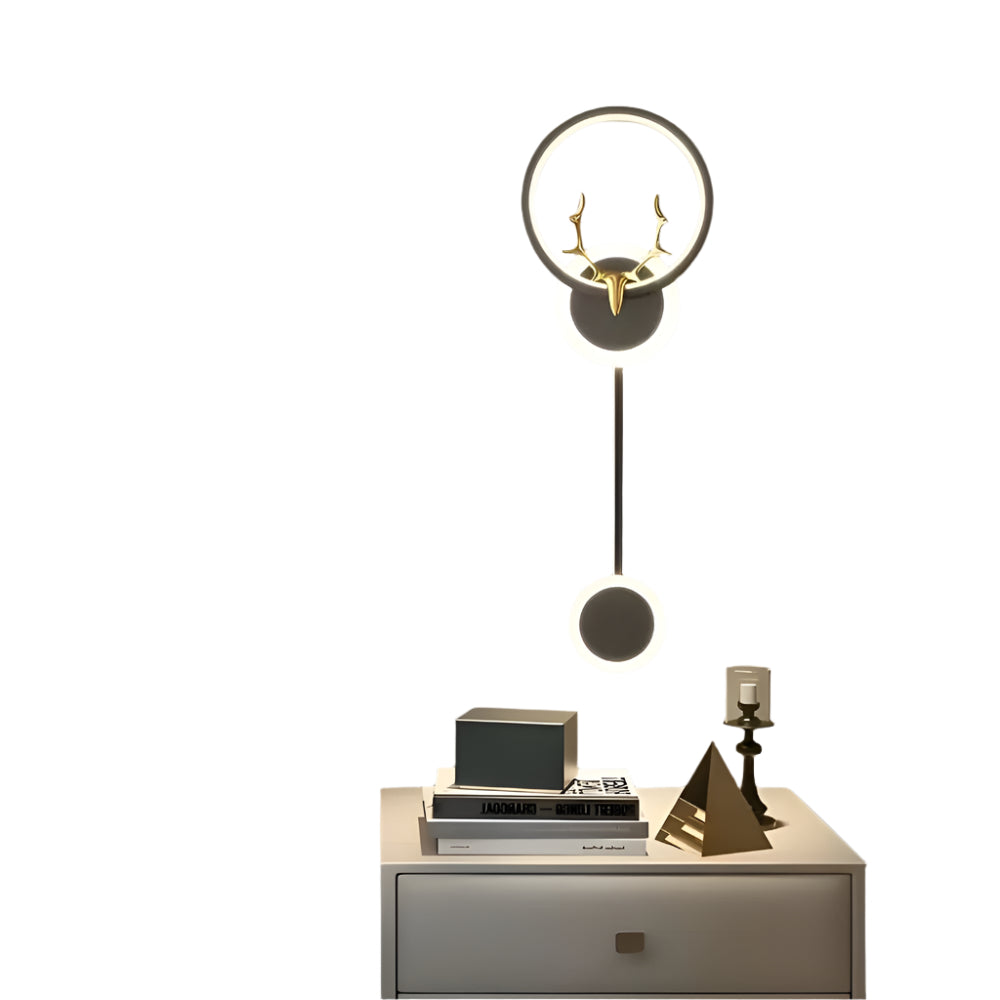 Elegant double wall light for minimalist and atmospheric lighting in the Stornfield home