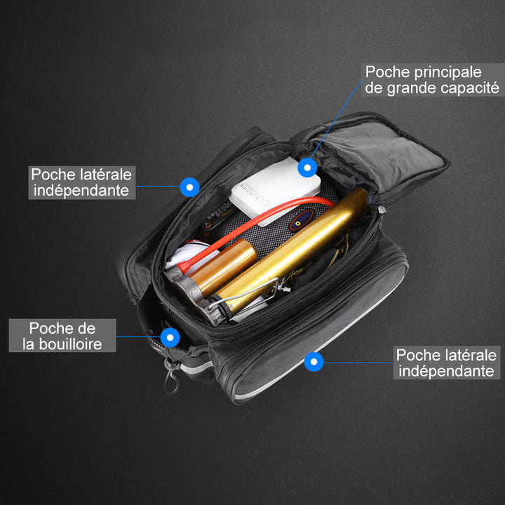 Foldable Storage Bag for Bicycle Rear Seat | Stornfield