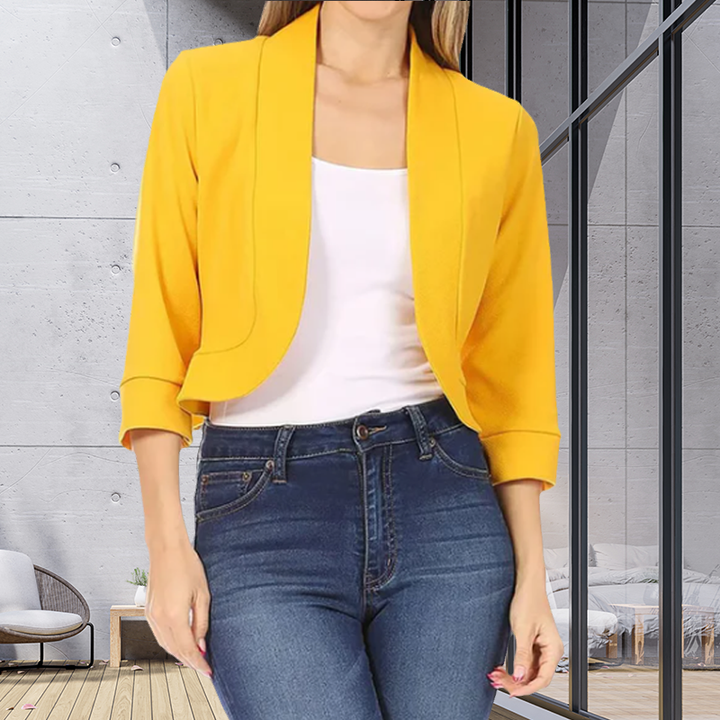 Stornfield | Solid Short Blazer