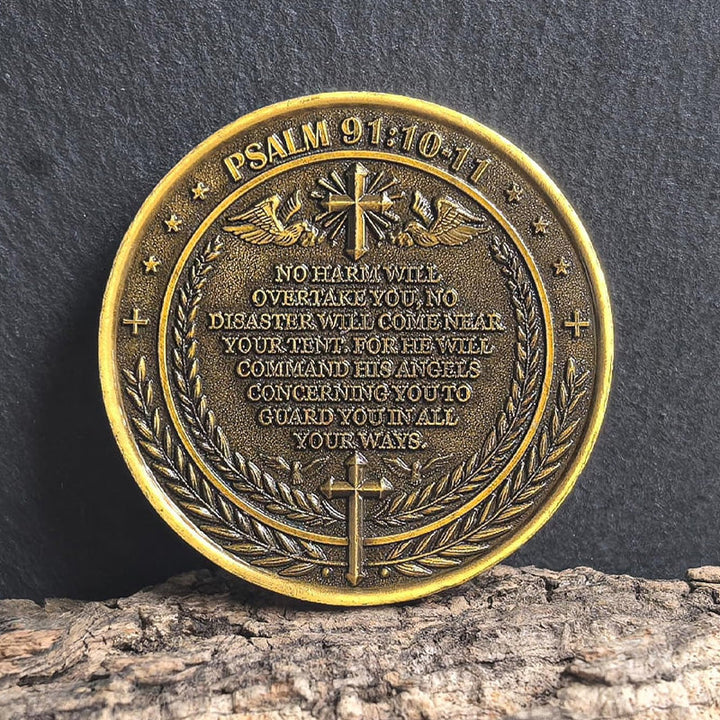 Stornfield | Archangel Michael Watches Over Us Challenge Coin