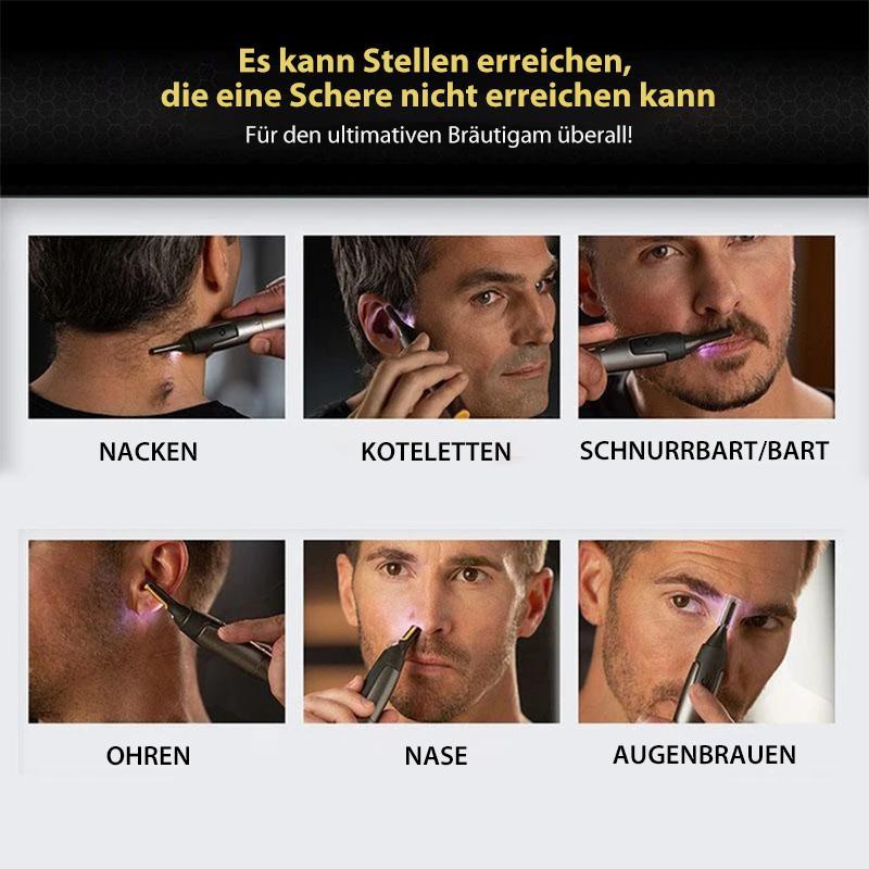 Precision trimmer with LED & titanium blades | Stornfield