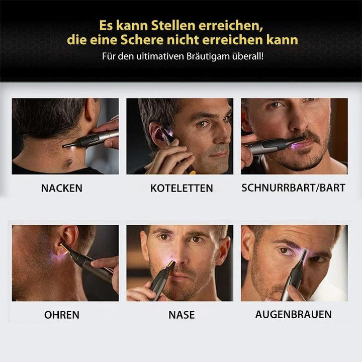 Precision trimmer with LED & titanium blades | Stornfield