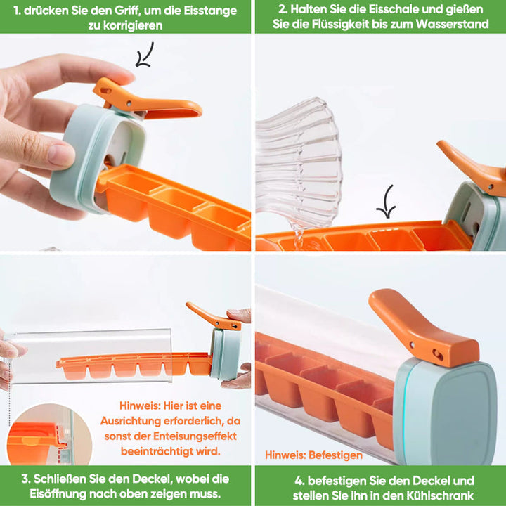 Ice cube mold for pressing | Stornfield