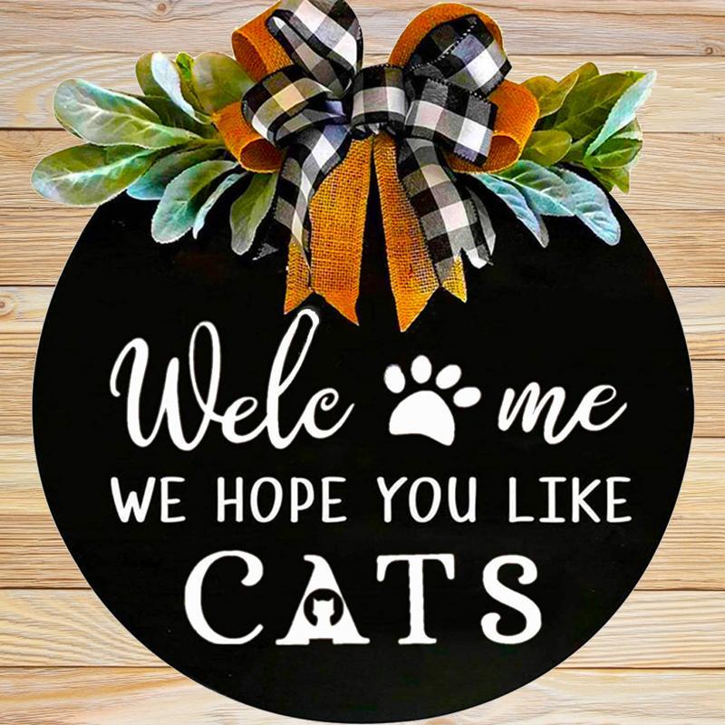 Wooden Welcome Panel on Animals | Stornfield