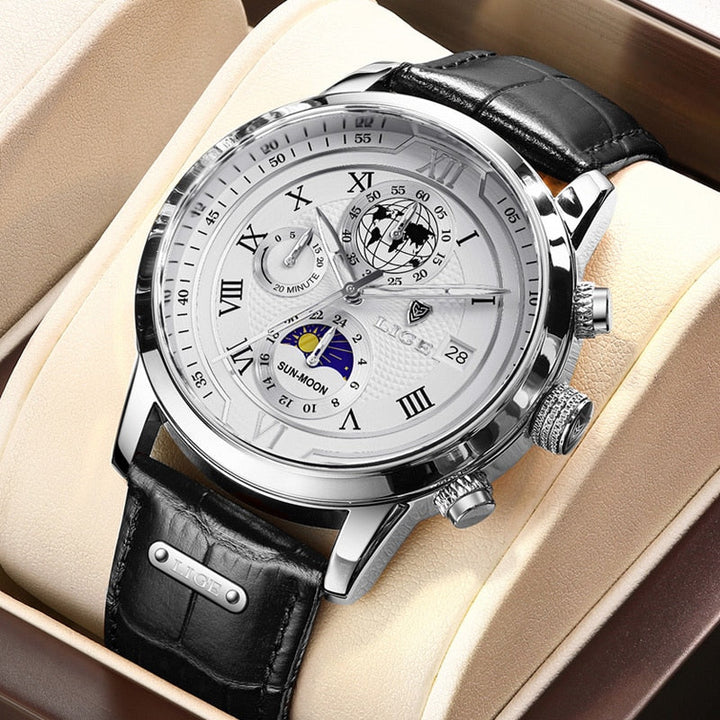 Stornfield | Classic Chronograph Men’s Watch | Stylish & Functional Luxury Wristwatch for Every Occasion