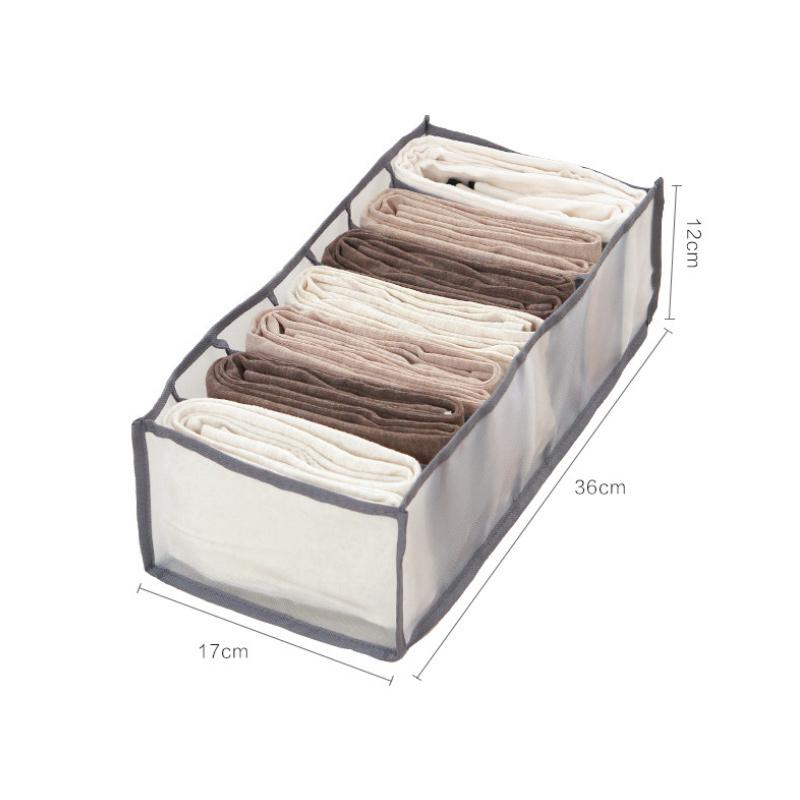 7-Grid Wardrobe Clothes Mesh Divider Organizer | Stornfield