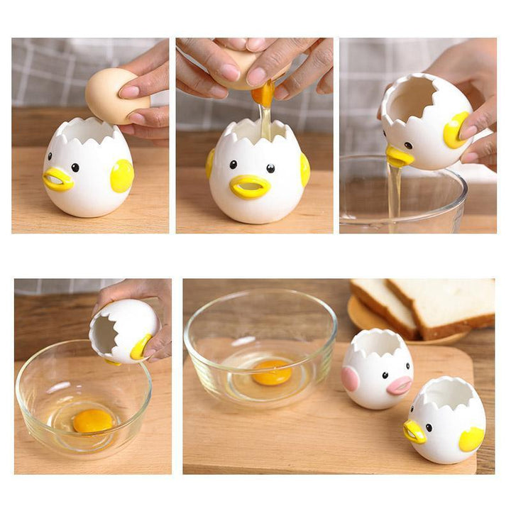 Cartoon egg yolk separator | Stornfield