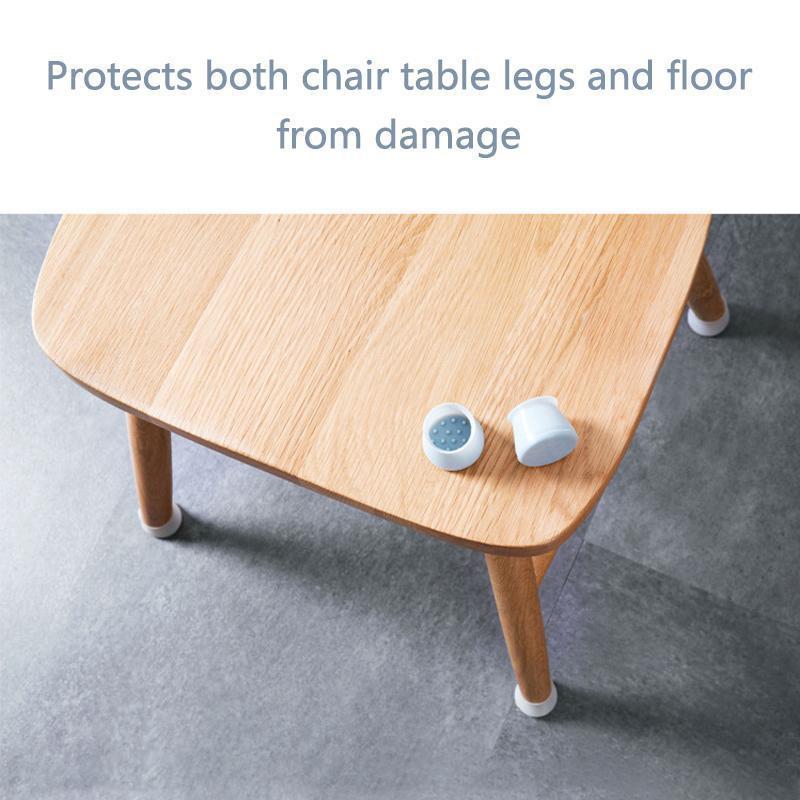 Upgraded Furniture Silicone Protection Covers Chair Leg Covers with Felt | Stornfield