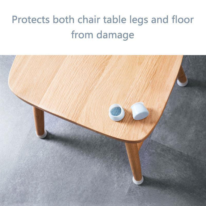 Upgraded Furniture Silicone Protection Covers Chair Leg Covers with Felt | Stornfield