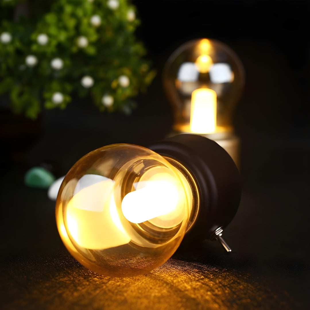 Portable Retro Table Lamp - LumiRetro | Stornfield