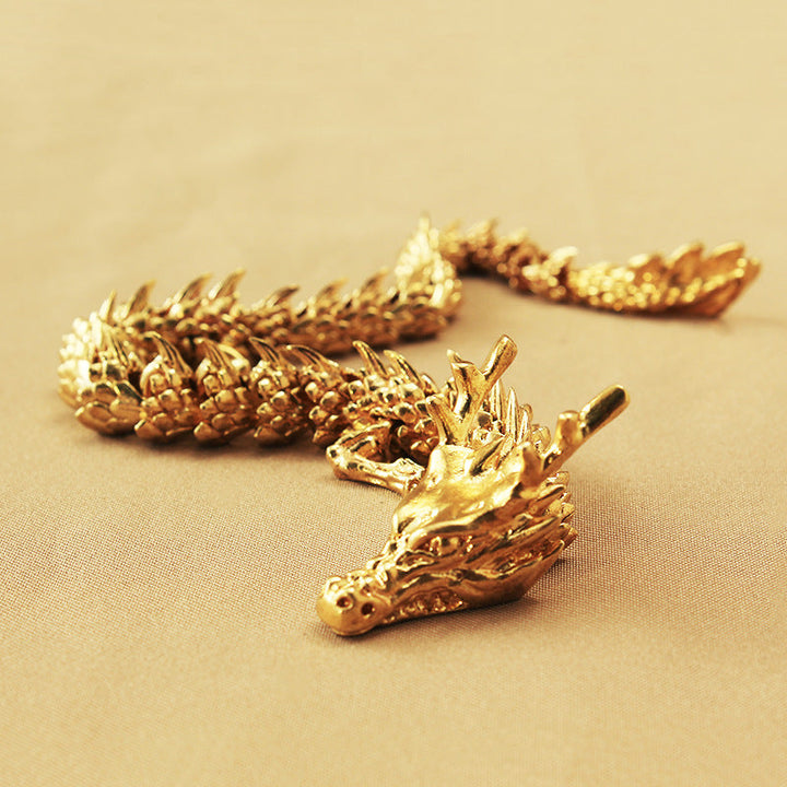 Stornfield | Golden Dragon with Movable Joints