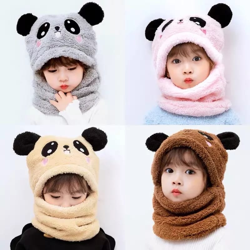 Baby Head Cover Warm Neck Collar Kids Beanies Sets Stornfield