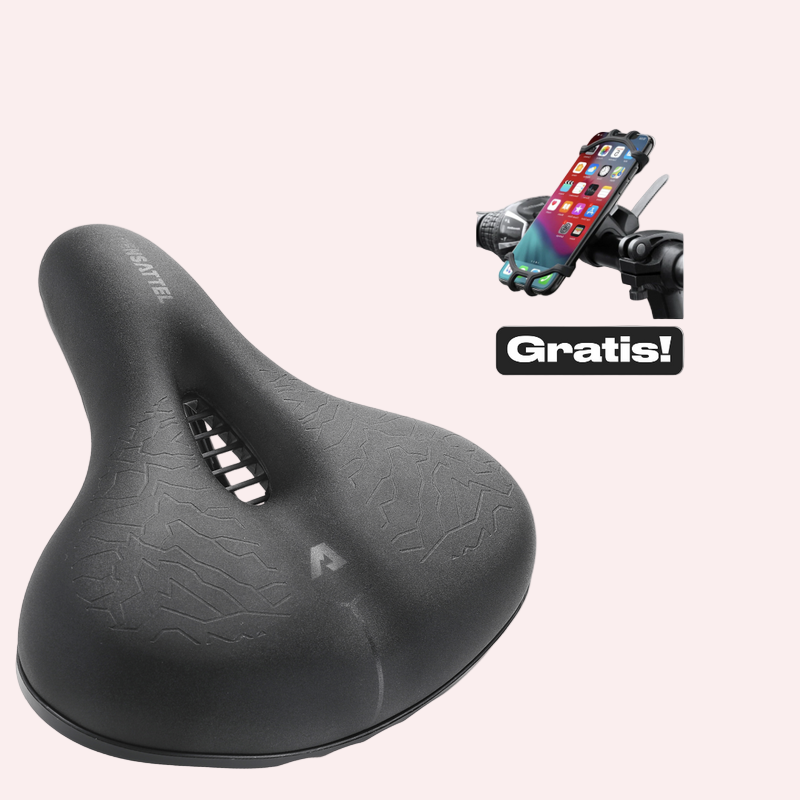 Ergonomic bicycle saddle | No more back and butt pain | Stornfield