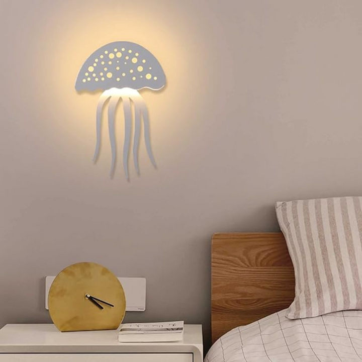 Stornfield | QualleGlow | Lampe murale LED exclusive en forme de méduse