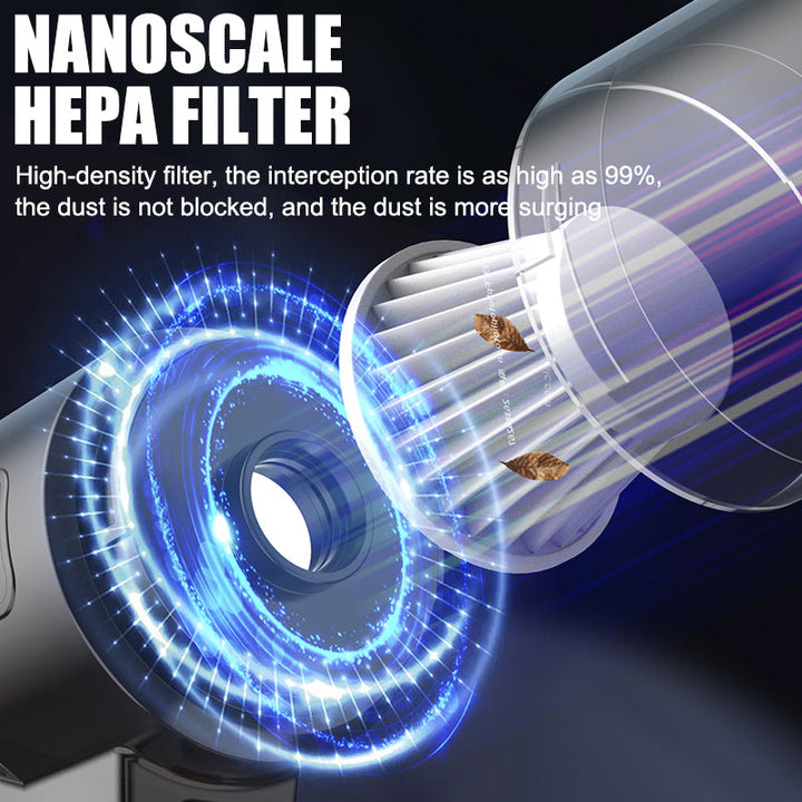 Stornfield | Cordless Handheld Vacuum Cleaner, Cordless Cyclone Vacuum Cleaner, Rechargeable Vacuum Cleaner with Strong Suction Power Suitable for Cars/Offices/Homes