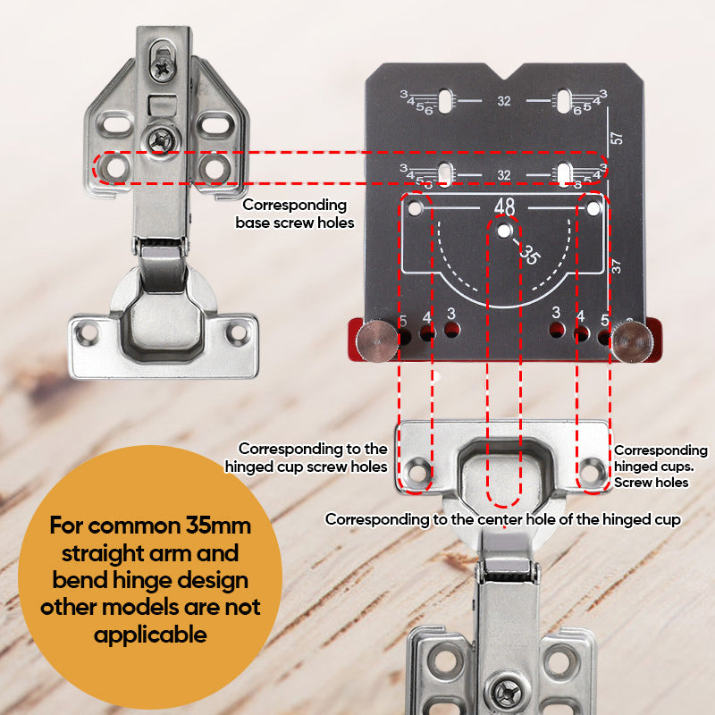 Stornfield | 35mm Hinge Hole Jig