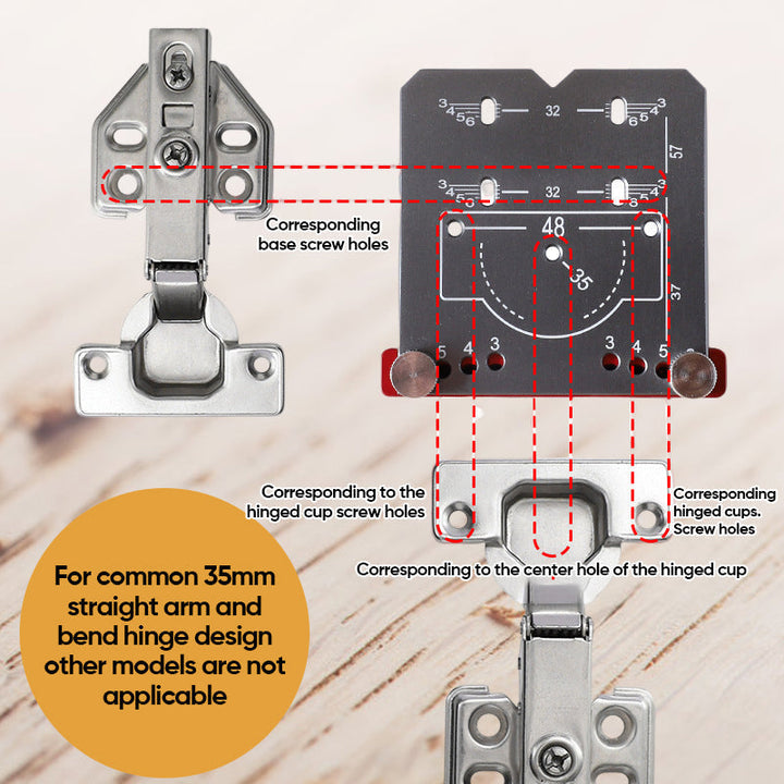 Stornfield | 35mm Hinge Hole Jig