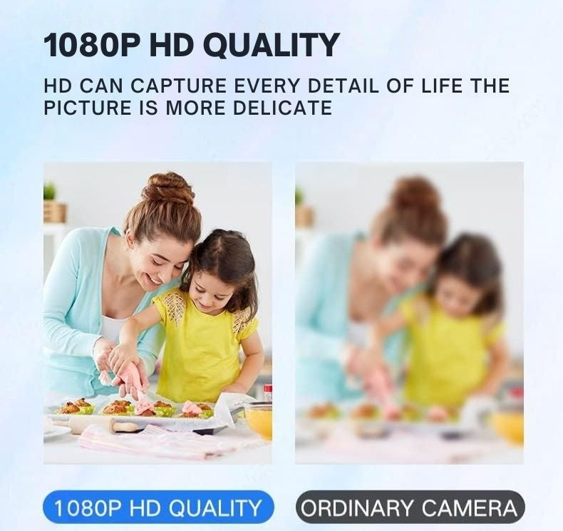 Stornfield | 1080P Wireless WiFi Security Camera | Weather-Resistant, App-Controlled & Ideal for Indoor and Outdoor Surveillance | Small Closed Circuit Camera