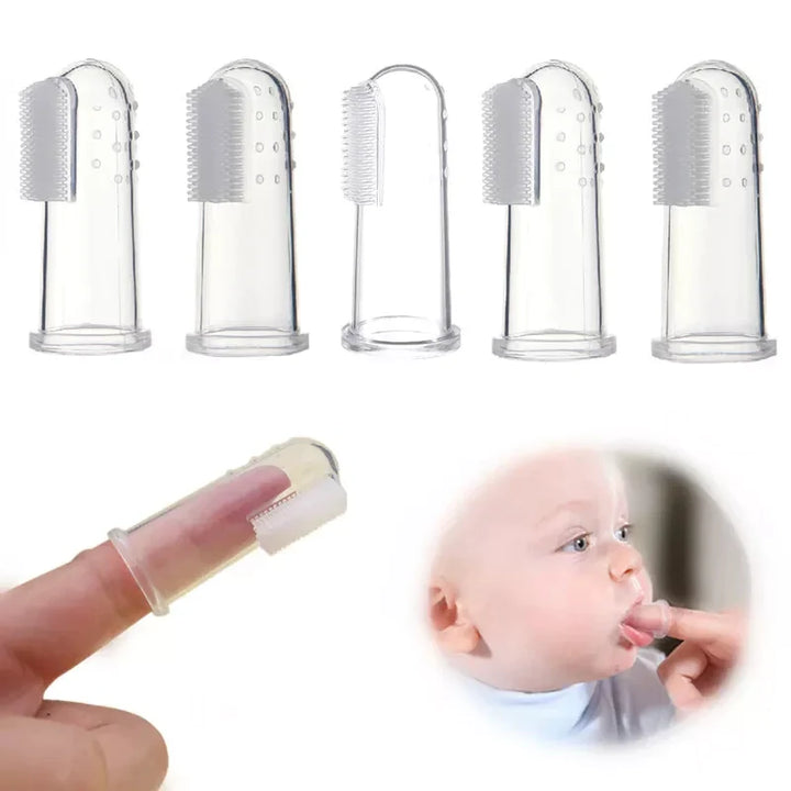 Silicone Finger Baby Toothbrush - Stornfield Baby Finger Brush