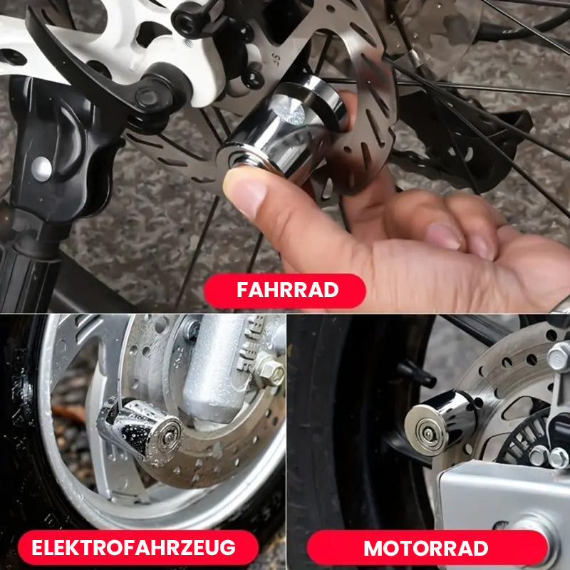 Anti-theft wheel disc lock with 2 keys | Stornfield