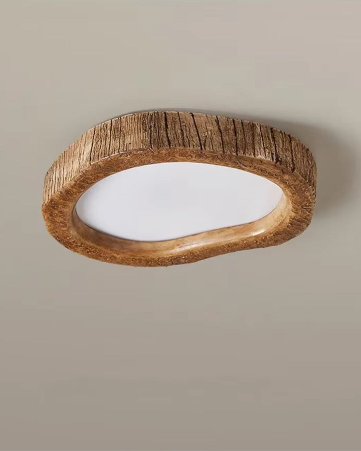 Stornfield | Minimalist Wooden Lamp in Japandi Style with Glow Effect