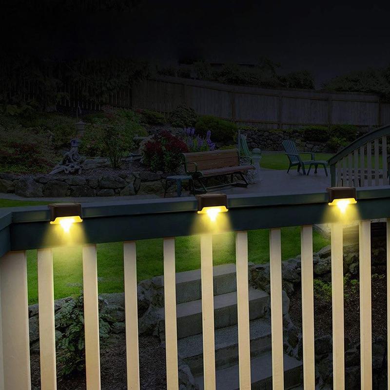 Outdoor Waterproof Solar Stair Lights (4 PCS) | Stornfield