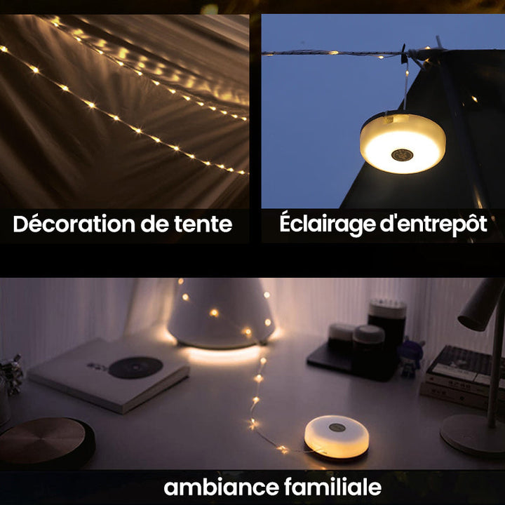 Portable retractable waterproof outdoor light garland | Stornfield