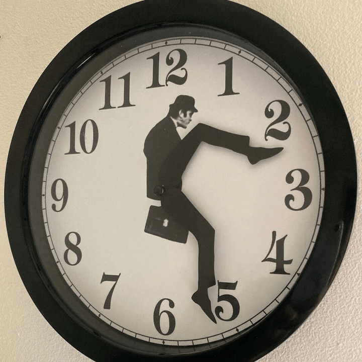 Ministry of Silly Walks Clock | Stornfield