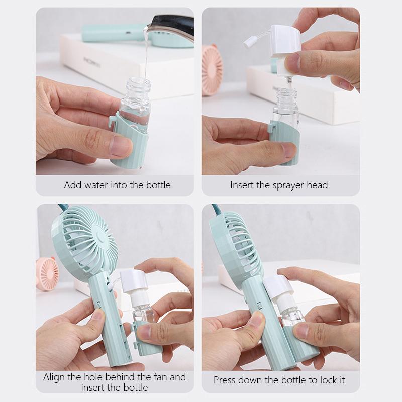 Mini Handheld Misting Fan | Stornfield