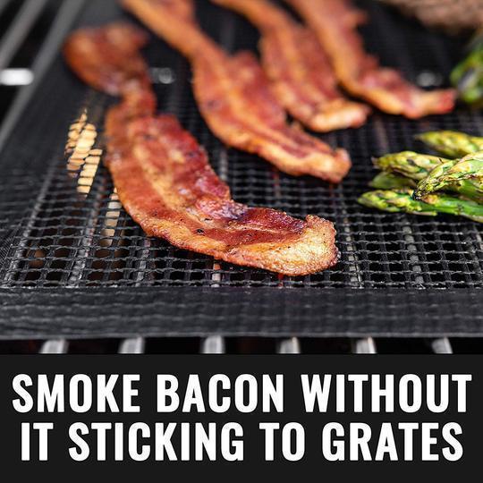 Stornfield | Reusable Non-Stick Teflon Barbecue Grill Mesh Mat for Easy Cleaning
