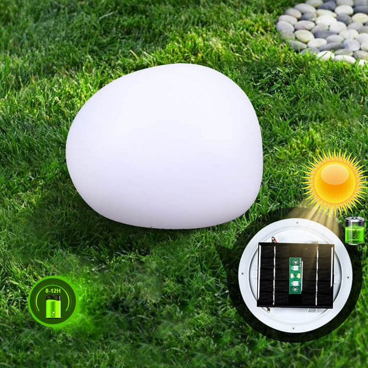 Solar Waterproof PE Spherical LED Outdoor Decorative Lawn Light | Stornfield