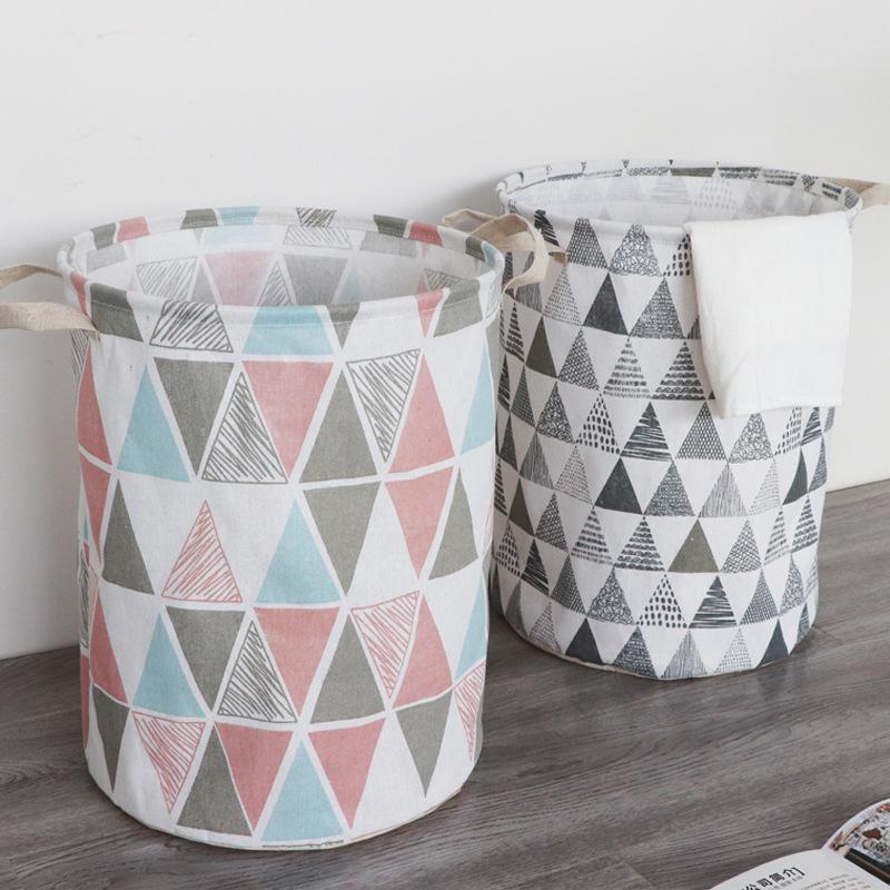 Folding Fabric Laundry Basket Stornfield