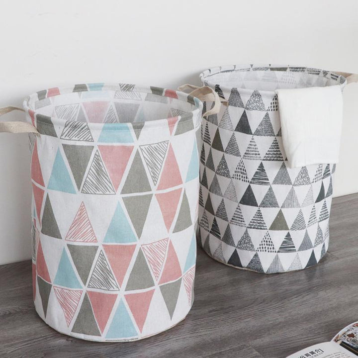 Folding Fabric Laundry Basket Stornfield