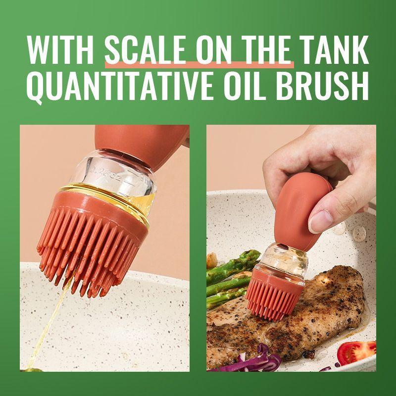 Cooking oil bottle with brush | Stornfield